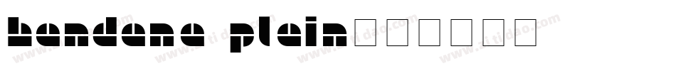 Handana Plain字体转换